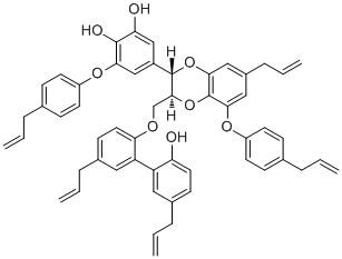 structure of CAS# 147663-91-0, Magnolianin