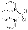 结构式 CAS# 14783-10-9, 邻菲啰啉二氯化钯