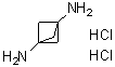 structure of CAS# 147927-61-5, Bicyclo[1.1.1]pentane-1,3-diamine dihydrochloride;[1]Staffane-1,3-diamine dihydrochloride