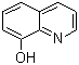 结构式 CAS# 148-24-3, 8-羟基喹啉