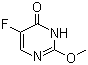 结构式 CAS# 1480-96-2, 2-甲氧基-5-氟尿嘧啶