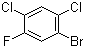 结构式 CAS# 1481-63-6, 2,4-二氯-5-氟溴苯