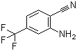 结构式 CAS# 1483-54-1, 2-氨基-4-三氟甲基苯腈