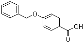 结构式 CAS# 1486-51-7, 4-(苄氧基)苯甲酸