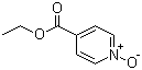structure of CAS# 14906-37-7, Ethyl isonicotinate N-oxide;4-Pyridinecarboxylic acid ethyl ester 1-oxide