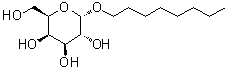 Octyl alpha-D-galactopyranoside molecular structure (CAS 149342-80-3)