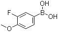 structure of CAS# 149507-26-6, 3-Fluoro-4-methoxybenzeneboronic acid;(3-Fluoro-4-methoxyphenyl)boronic acid