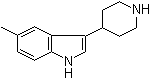 structure of CAS# 149669-44-3, 4-(5-Methyl-3-indolyl)piperidine