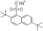 structure of CAS# 14992-59-7, Dibunate sodium;Sodium 2,6-di-tert-butylnaphthalene-1-sulfonate