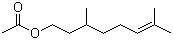 structure of CAS# 150-84-5, Citronellyl acetate;3,7-Dimethyl-6-octen-1-yl acetate
