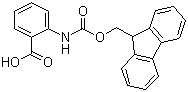 结构式 CAS# 150256-42-1, N-芴甲氧羰基-2-氨基苯甲酸