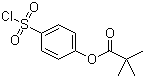 结构式 CAS# 150374-99-5, 对新戊酰氧基苯磺酰氯