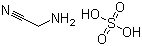 structure of CAS# 151-63-3, Aminoacetonitrile hydrogensulfate