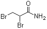 structure of CAS# 15102-42-8, 2,3-Dibromopropanamide;2,3-Dibromopropionamide; NSC 144295