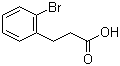 结构式 CAS# 15115-58-9, 3-(2-溴苯基)丙酸