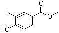 结构式 CAS# 15126-06-4, 4-羟基-3-碘苯甲酸甲酯