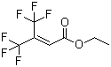 结构式 CAS# 1513-60-6, 4,4,4-三氟-3-三氟甲基-2-丁烯酸乙酯