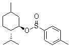 结构式 CAS# 1517-82-4, (-)-薄荷醇 (S)-甲苯-4-亚磺酸酯