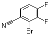 结构式 CAS# 1517611-20-9, 2-溴-3,4-二氟苯甲腈
