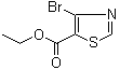 结构式 CAS# 152300-60-2, 4-溴-5-噻唑基羧酸乙酯