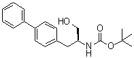 结构式 CAS# 153037-40-2, (2S)-2-(叔丁氧羰基氨基)-3-(联苯-4-基)丙醇