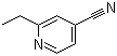 结构式 CAS# 1531-18-6, 4-氰基-2-乙基吡啶