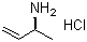 结构式 CAS# 153451-37-7, (S)-3-丁烯-2-胺盐酸盐