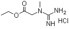 Creatine ethyl ester hydrochloride molecular structure (CAS 15366-32-2)
