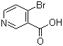 structure of CAS# 15366-62-8, 4-Bromonicotinic acid;4-Bromopyridine-3-carboxylic acid