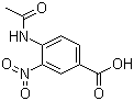 结构式 CAS# 1539-06-6, 4-乙酰胺基-3-硝基苯甲酸; 4-乙酰氨基-3-硝基苯甲酸