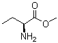 结构式 CAS# 15399-22-1, (S)-2-氨基丁酸甲酯