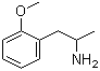 结构式 CAS# 15402-84-3, 1-(2-甲氧基苯基)-2-丙胺