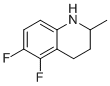 5,6-二氟-2-甲基-1,2,3,4-四氢喹啉分子结构 (CAS 154357-37-6)