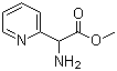结构式 CAS# 154410-83-0, 2-氨基-2-(吡啶-2-基)乙酸甲酯