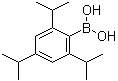 结构式 CAS# 154549-38-9, (2,4,6-三异丙基苯基)硼酸
