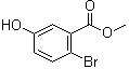 结构式 CAS# 154607-00-8, 2-溴-5-羟基苯甲酸甲酯