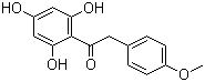 结构式 CAS# 15485-66-2, 2-(4-甲氧基苯基)-1-(2,4,6-三羟基苯基)乙酮