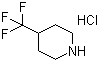 结构式 CAS# 155849-49-3, 4-(三氟甲基)哌啶盐酸盐