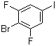 结构式 CAS# 155906-10-8, 2-溴-1,3-二氟-5-碘苯
