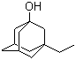 结构式 CAS# 15598-87-5, 3-乙基-1-金刚烷醇