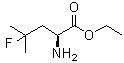 structure of CAS# 156047-39-1, 4-Fluoro-L-leucine ethyl ester