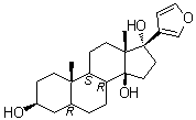 结构式 CAS# 156722-18-8, Rostafuroxin