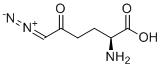 结构式 CAS# 157-03-9, 重氮羰基正亮氨酸