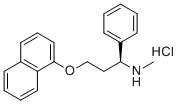 结构式 CAS# 157166-71-7, N-去甲基达泊西汀盐酸盐