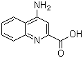 结构式 CAS# 157915-66-7, 4-氨基喹啉-2-羧酸