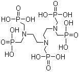 结构式 CAS# 15827-60-8, 二乙烯三胺五甲叉膦酸