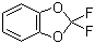 structure of CAS# 1583-59-1, 2,2-Difluoro-1,3-benzodioxole;2,2-Difluorobenzodioxole; 2,2-Difluoro-2H-1,3-benzodioxole