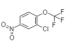 structure of CAS# 158579-81-8, 2-Chloro-4-nitro-1-(trifluoromethoxy)benzene