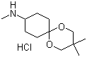 结构式 CAS# 158747-10-5, 4-(甲基氨基)环己酮 2,2-二甲基三亚甲基缩酮盐酸盐