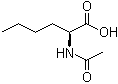 结构式 CAS# 15891-49-3, N-乙酰基-L-正亮氨酸